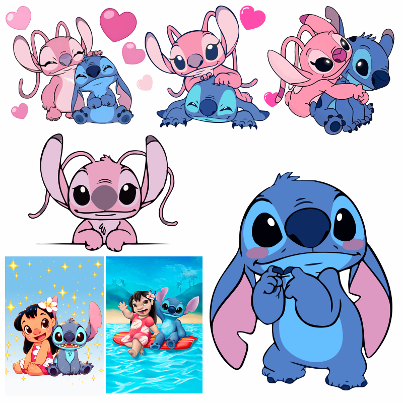 Capa do tutorial: Lilo & Stitch - PNG