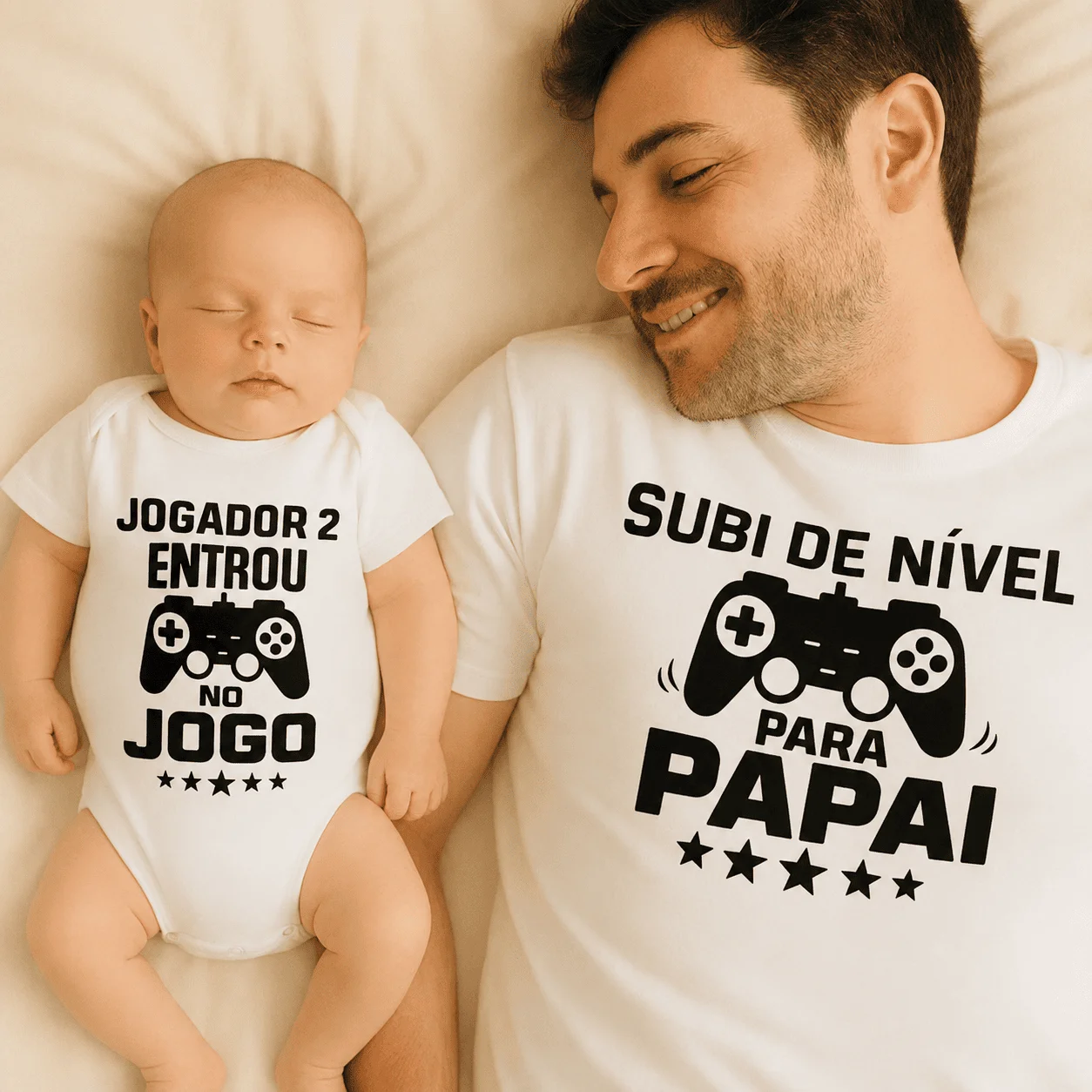 Kit Tal Pai Tal Filho Gamer - Estampas PDF para Sublimação/DTF — imagem do produto