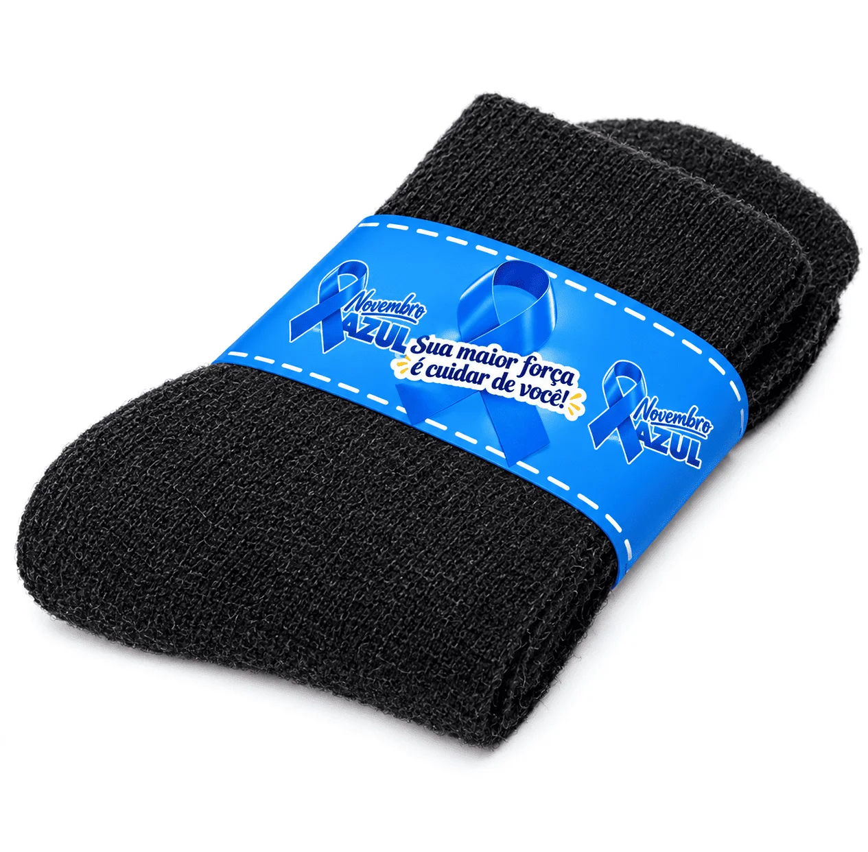 Cinta Ajustável para Meia Masculina “Novembro Azul” - Arquivo Digital PDF — imagem 2 do produto