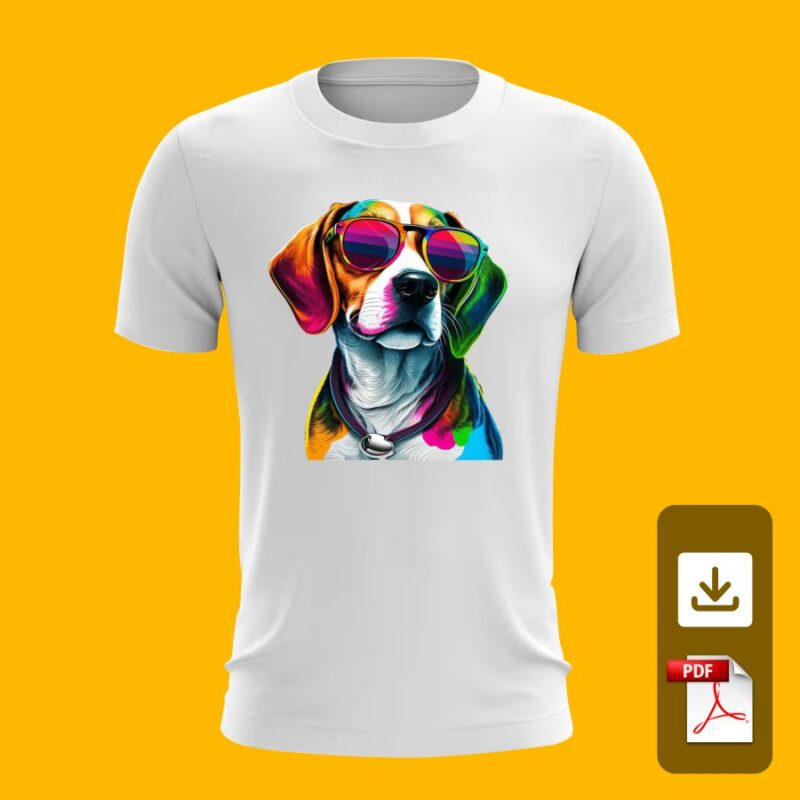Arte para estampar em camisa - Formato PDF - #C5