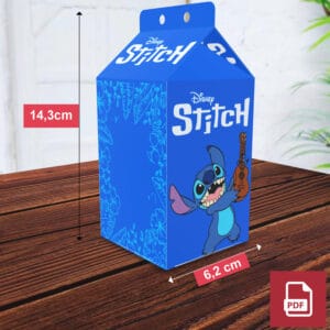 Molde Caixinha Milk Stitch Digital em pdf