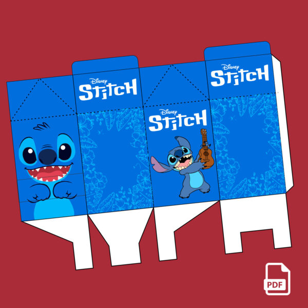 Molde Caixinha Milk Stitch Digital em pdf - Imagem 3