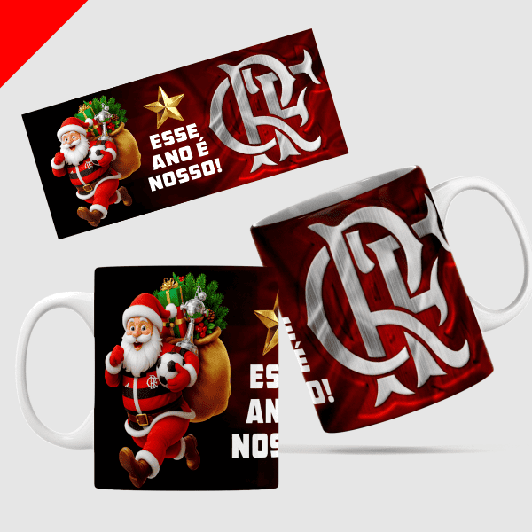 Artes para Estampa em Caneca – FLAMENGO– B001